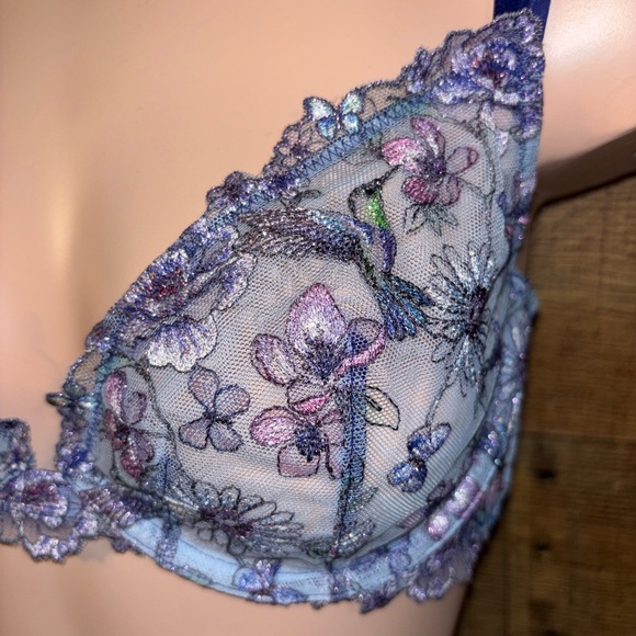 🎀 Victoria's Secret Dream Angels Hummingbird Bra & Panty Set - Picture 4 of 7